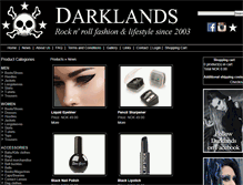 Tablet Screenshot of darklands.no